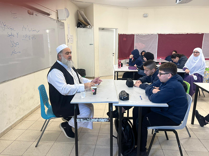 اسبوع التسامح في مدرسة الرازي الاعدادية- جلحولية